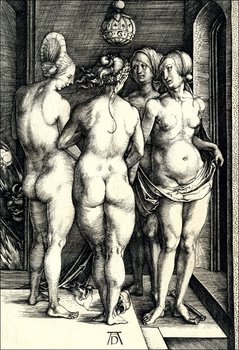 Galeria Plakatu, Plakat, Four Naked Women, Albrecht Durer, 50x70 cm - Galeria Plakatu