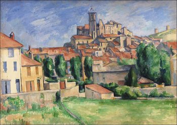 Galeria Plakatu, Plakat, Gardanne, Paul Cézanne, 42x29,7 cm - Galeria Plakatu