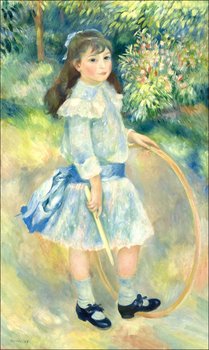 Galeria Plakatu, Plakat, Girl With A Hoop, Auguste Renoir, 30x40 cm - Galeria Plakatu