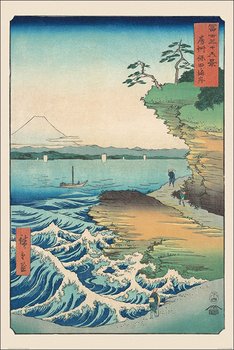 Galeria Plakatu, Plakat, Hiroshige Seashore at Hoda, 61x91,5 cm - Galeria Plakatu