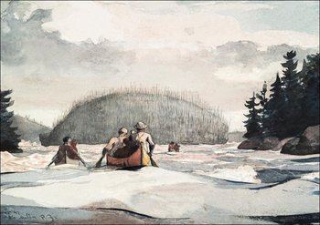 Galeria Plakatu, Plakat, Ile Malin, Winslow Homer, 59,4x42 cm - Galeria Plakatu