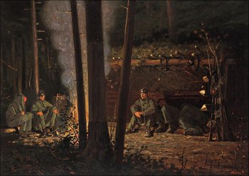 Galeria Plakatu, Plakat, In Front of Yorktown, Winslow Homer, 42x29,7 cm - Galeria Plakatu