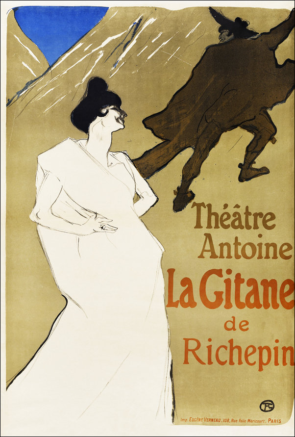 Galeria Plakatu, Plakat, La Gitane, Henri De Toulouse-Lautrec, 60x80 cm ...