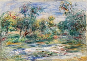 Galeria Plakatu, Plakat, Landscape, Pierre-Auguste Renoir, 29,7x21 cm - Galeria Plakatu