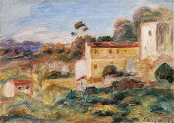 Galeria Plakatu, Plakat, Landscape , Pierre-Auguste Renoir, 29,7x21 cm - Galeria Plakatu