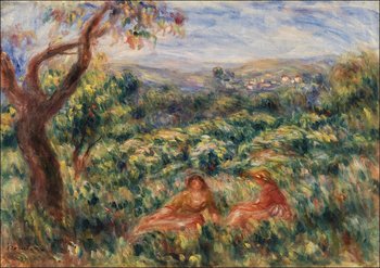Galeria Plakatu, Plakat, Landscape, Pierre-Auguste Renoir, 42x29,7 cm - Galeria Plakatu