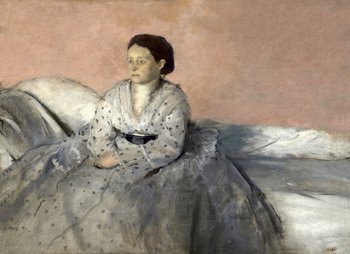 Galeria Plakatu, Plakat, Madame René De Gas, Edgar Degas, 60x40 cm - Galeria Plakatu