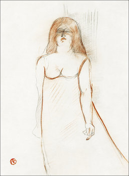 Galeria Plakatu, Plakat, Mademoiselle Cocyte, Henri De Toulouse-Lautrec, 60x80 cm - Galeria Plakatu