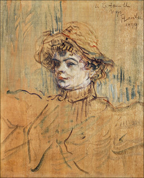 Galeria Plakatu, Plakat, Mademoiselle Nys, Henri De Toulouse-Lautrec, 40x60 cm - Galeria Plakatu
