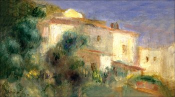 Galeria Plakatu, Plakat, Maison De La Poste, Cagnes, Auguste Renoir, 70x50 cm - Galeria Plakatu