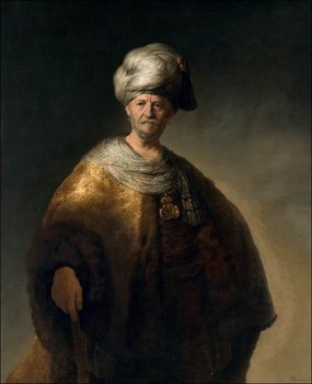 Galeria Plakatu, Plakat, Man in a Turban, Rembrandt, 40x60 cm - Galeria Plakatu