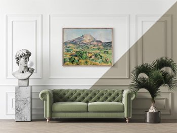 Galeria Plakatu, Plakat, Mont Sainte-Victoire, Paul Cézanne, 29,7x21 cm - Galeria Plakatu