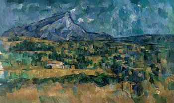 Galeria Plakatu, Plakat, Mont Sainte-Victoire, Paul Cézanne, 59,4X42 Cm - Galeria Plakatu