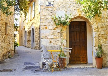 Galeria Plakatu, Plakat, Mougins Village, Prowansja,Francja, 59,4x42 cm - Galeria Plakatu