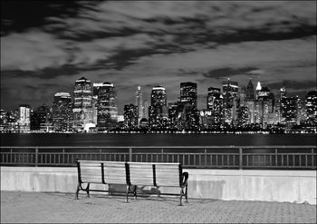 Galeria Plakatu, Plakat, Nowy Jork, Liberty State Park, 29,7x21 cm - Galeria Plakatu