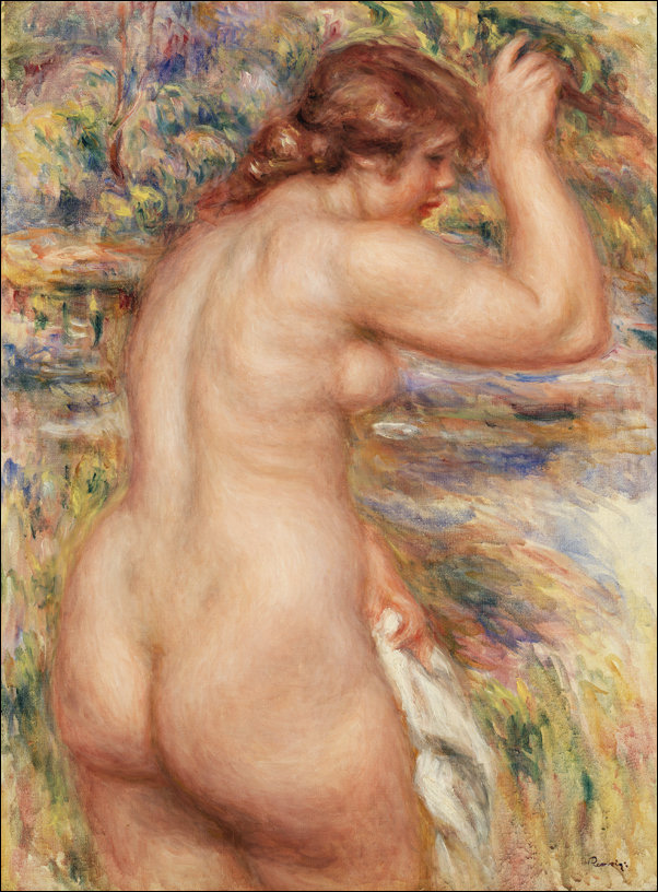 Galeria Plakatu Plakat Nude In A Landscape Pierre Auguste Renoir My