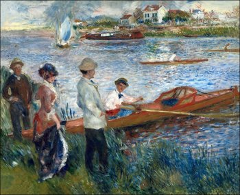 Galeria Plakatu, Plakat, Oarsmen At Chatou, Auguste Renoir, 40x30 cm - Galeria Plakatu