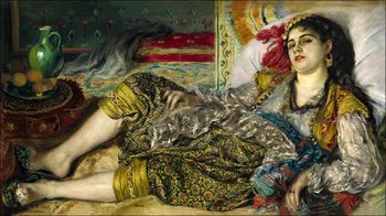 Galeria Plakatu, Plakat, Odalisque, Auguste Renoir, 42x29,7 cm - Galeria Plakatu