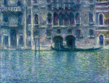Galeria Plakatu, Plakat, Palazzo da Mula, Venice, Claude Monet, 40x30 cm - Galeria Plakatu