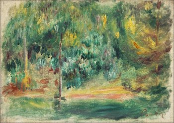 Galeria Plakatu, Plakat, Paysage (1900), Pierre-Auguste Renoir, 91,5x61 cm - Galeria Plakatu