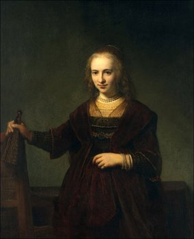 Galeria Plakatu, Plakat, Portrait of a woman III, Rembrandt, 40x60 cm - Galeria Plakatu