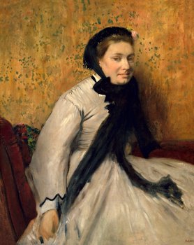 Galeria Plakatu, Plakat, Portrait Of A Woman In Gray, Edgar Degas, 21x29,7 cm - Galeria Plakatu