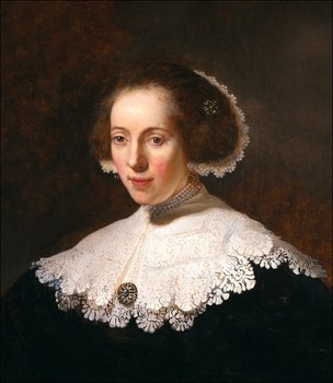 Galeria Plakatu, Plakat, Portrait of a woman, Rembrandt, 60x80 cm - Galeria Plakatu