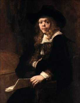Galeria Plakatu, Plakat, Portrait of Gerard de Lairesse, Rembrandt, 21x29,7 cm - Galeria Plakatu