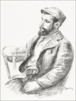 Galeria Plakatu, Plakat, Portrait of Louis Valtat, Pierre-Auguste Renoir, 21x29,7 cm - Galeria Plakatu