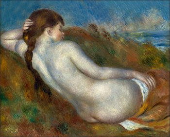 Galeria Plakatu, Plakat, Reclining Nude, Auguste Renoir, 70x50 cm - Galeria Plakatu