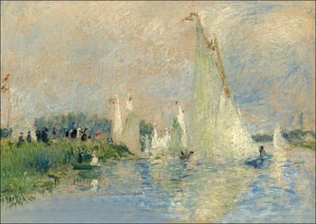 Galeria Plakatu, Plakat, Regatta at Argenteuil, Auguste Renoir, 29,7x21 cm - Galeria Plakatu