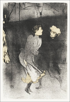 Galeria Plakatu, Plakat, Rehearsal at the Folies-Bergère, Emilenne D’Alençon and Mariquita, Henri De Toulouse-Lautrec, 40x60 cm - Galeria Plakatu