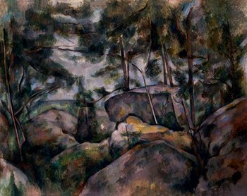 Galeria Plakatu, Plakat, Rocks In The Forest, Paul Cézanne, 59,4X42 Cm - Galeria Plakatu