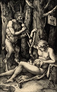 Galeria Plakatu, Plakat, Satyr Family, Albrecht Durer, 21x29,7 cm - Galeria Plakatu