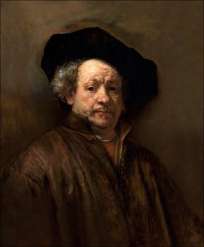 Galeria Plakatu, Plakat, Self Portrait, Rembrandt, 21x29,7 cm - Galeria Plakatu