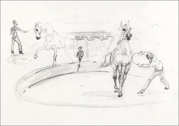 Galeria Plakatu, Plakat, Sketchbook, Henri De Toulouse-Lautrec, 60x40 cm - Galeria Plakatu