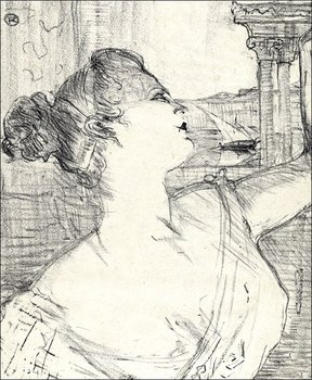 Galeria Plakatu, Plakat, Sybil Sanderson, Henri de Toulouse-Lautrec, 40x60 cm - Galeria Plakatu