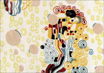 Galeria Plakatu, Plakat, Textile sample, Gustav Klimt, 29,7x21 cm - Galeria Plakatu