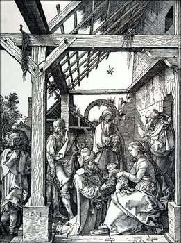 Galeria Plakatu, Plakat, The Adoration of the Magi, Albrecht Durer, 21x29,7 cm - Galeria Plakatu