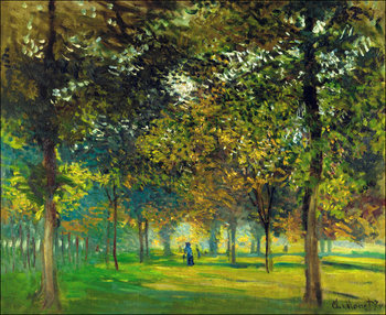 Galeria Plakatu, Plakat, The allee du champ de foire at argenteuil, Claude Monet, 29,7x21 cm - Galeria Plakatu