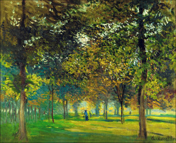 Galeria Plakatu, Plakat, The allee du champ de foire at argenteuil, Claude Monet, 60x40 cm - Galeria Plakatu