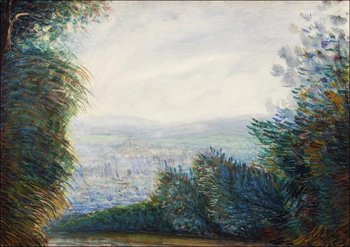 Galeria Plakatu, Plakat, The Auvers Valley on the Oise River, Pierre-Auguste Renoir, 29,7x21 cm - Galeria Plakatu