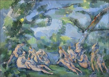 Galeria Plakatu, Plakat, The Bathers, Paul Cézanne, 91,5x61 cm - Galeria Plakatu