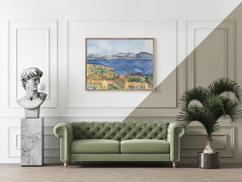Galeria Plakatu, Plakat, The Bay of Marseille, Seen from L’Estaque, Paul Cézanne, 29,7x21 cm - Galeria Plakatu