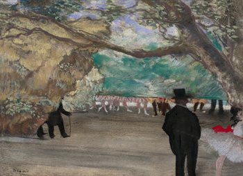 Galeria Plakatu, Plakat, The Curtain, Edgar Degas, 59,4x42 cm - Galeria Plakatu