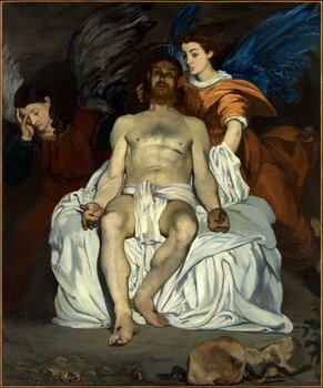 Galeria Plakatu, Plakat, The Dead Christ With Angels, Edouard Manet, 60x80 cm - Galeria Plakatu