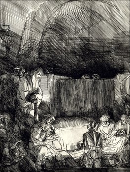 Galeria Plakatu, Plakat, The Entombment, Rembrandt, 21x29,7 cm - Galeria Plakatu