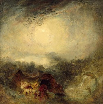 Galeria Plakatu, Plakat, The Evening of the Deluge, William Turner, 40x40 cm - Galeria Plakatu