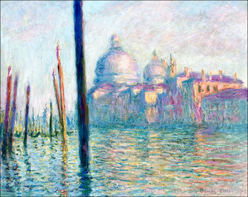 Galeria Plakatu, Plakat, The grand canal in venice, Claude Monet, 91,5x61 cm - Galeria Plakatu