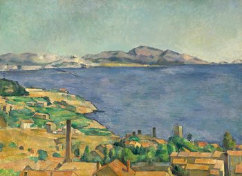 Galeria Plakatu, Plakat, The Gulf Of Marseilles Seen From L&Rsquo;Estaque, Paul Cézanne, 70x50 cm - Galeria Plakatu